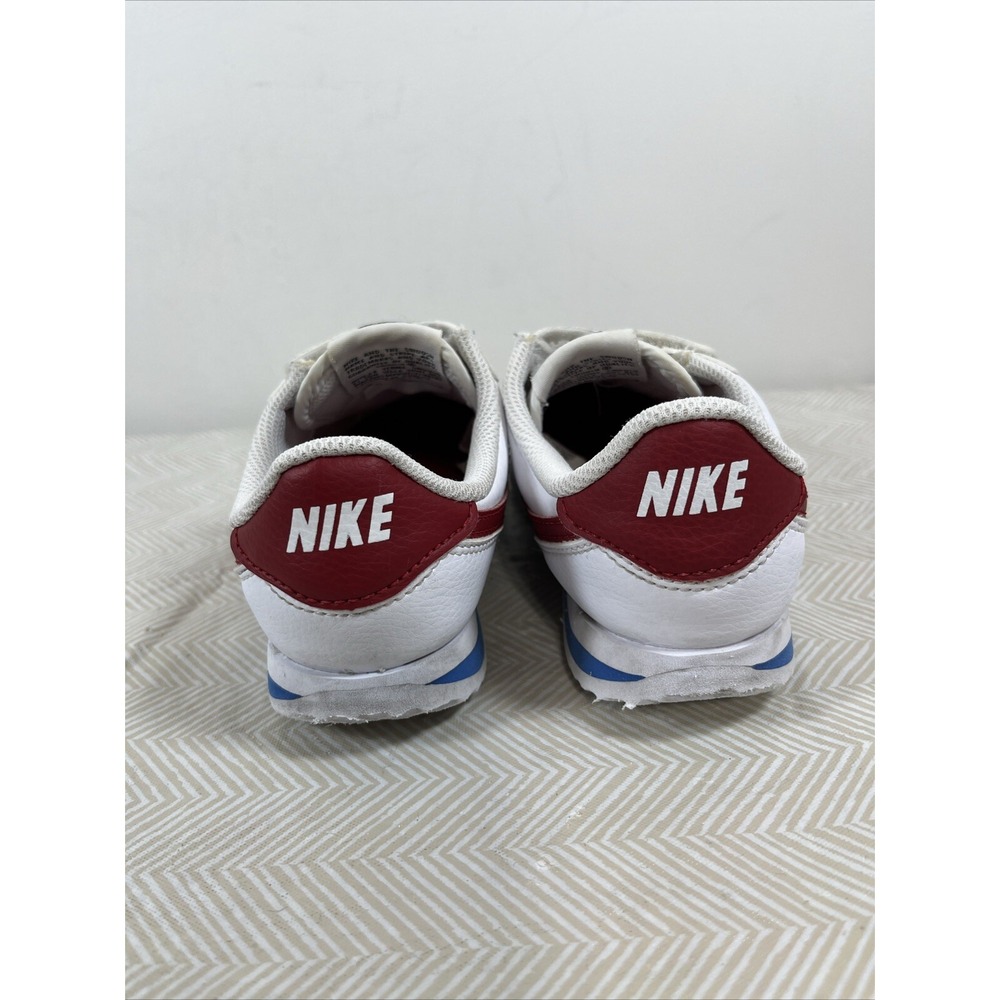 Nike Kids Cortez Basic SL Shoes Sneakers 904767-103 White Sz 13.5 C Forest Gump - Picture 6 of 15